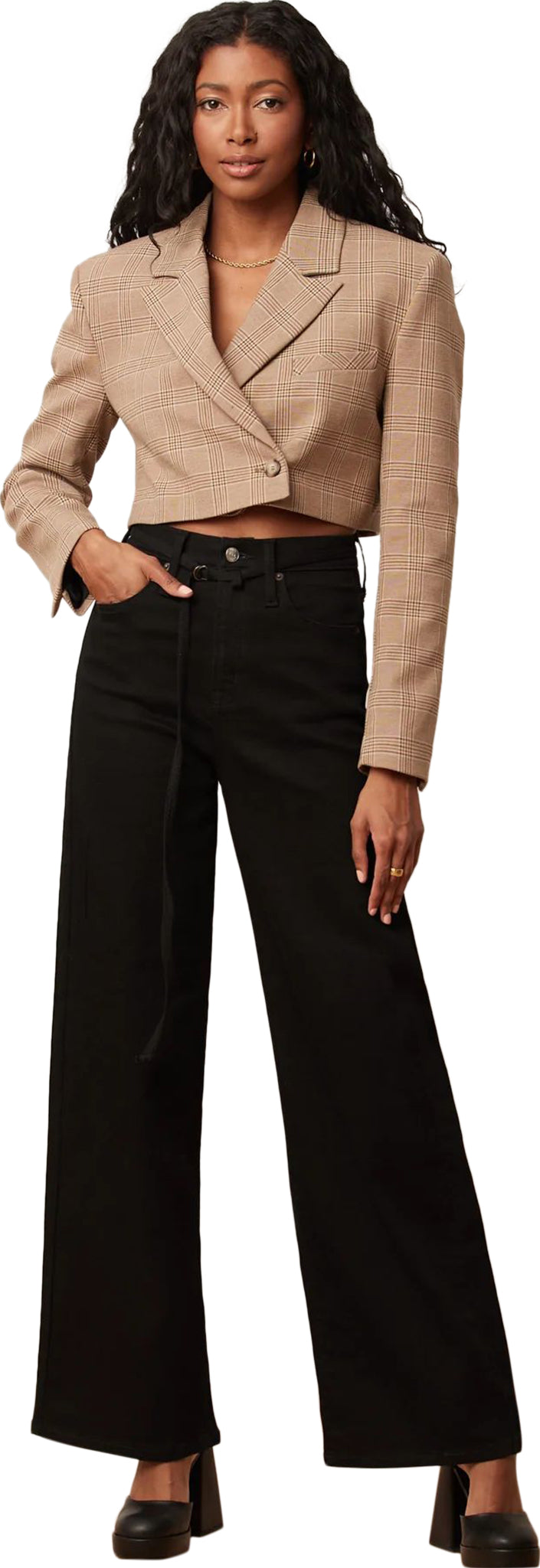 Yoga Jeans - Lily High-Rise Wide Leg Jeans - Women's |-| Yoga Jeans - Jean à jambe large et taille haute Lily - Femme